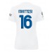 Maillot de foot Inter Milan Davide Frattesi #16 Extérieur vêtements Femmes 2023-24 Manches Courtes